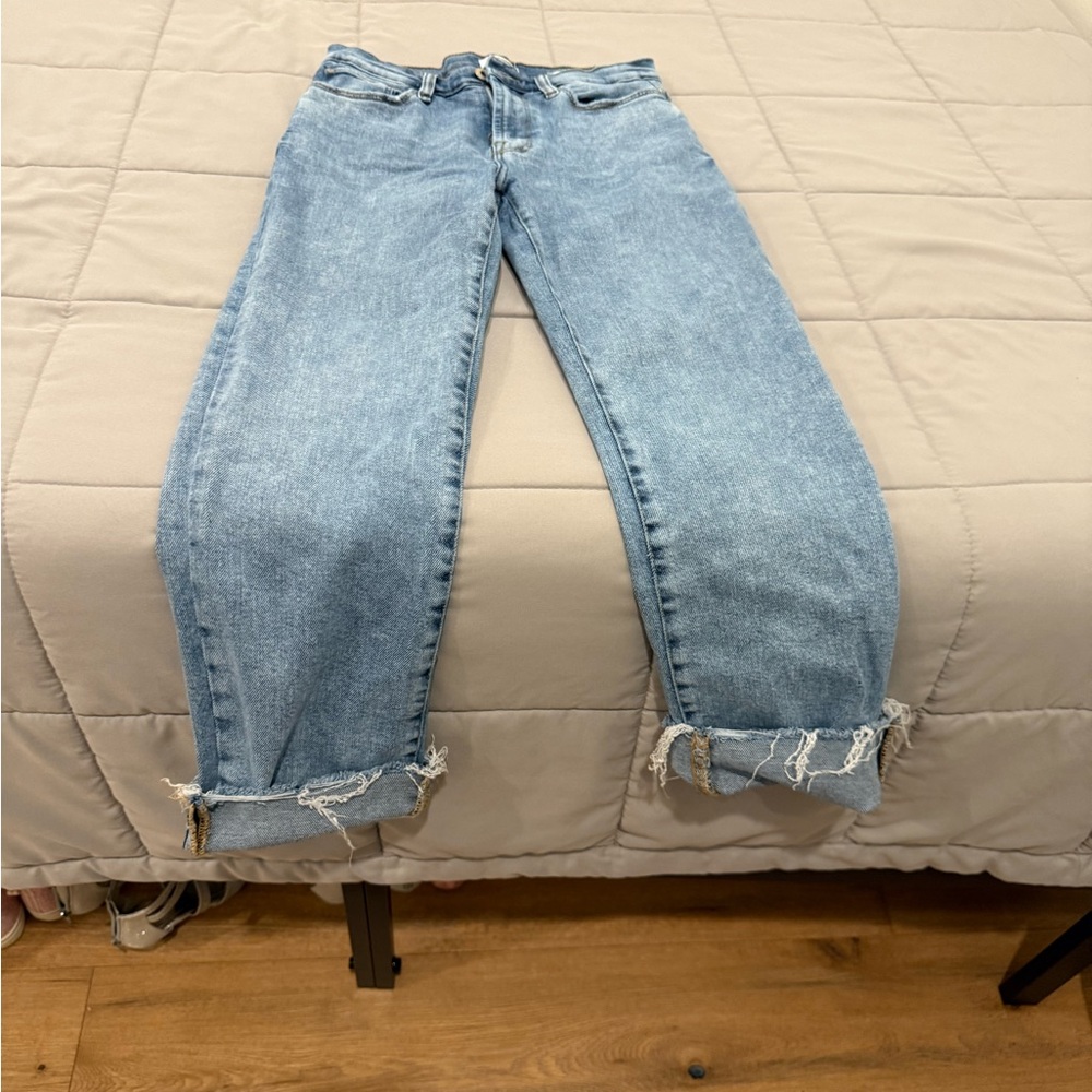 Kensie Light Blue Boyfriend Jeans